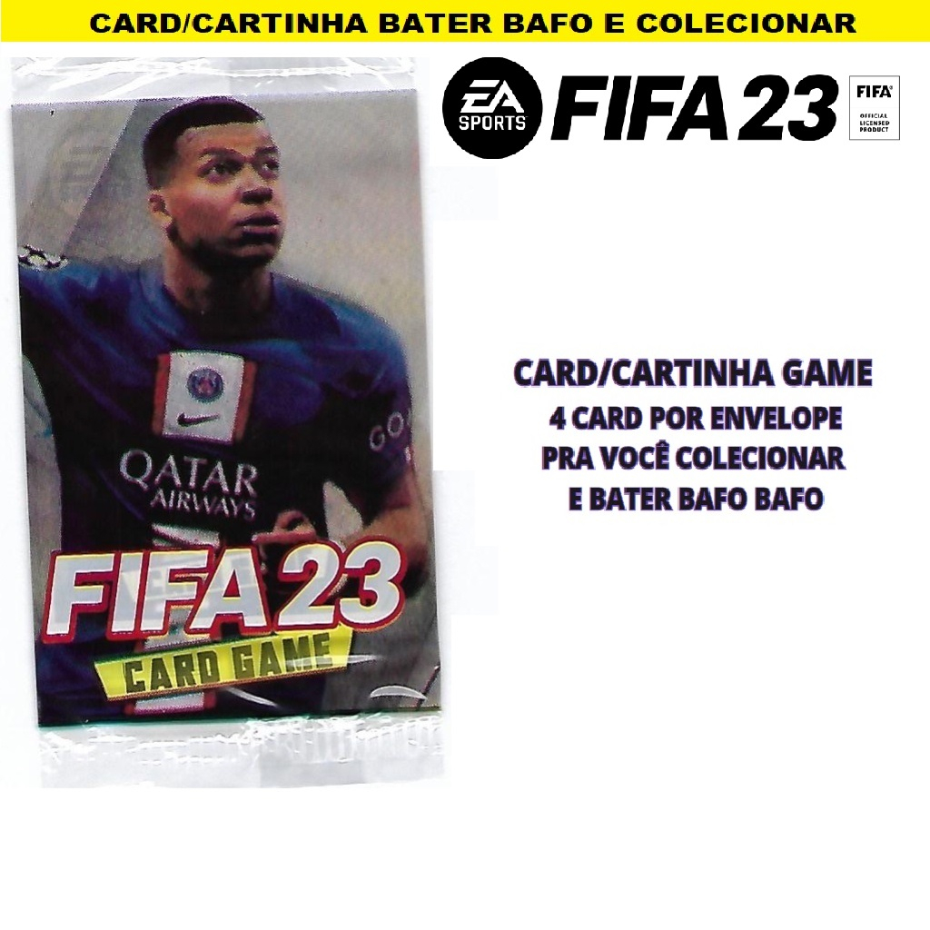 400 Card Cartinha FIFA 23 Jogar Bater Bafo Cartinha Figurinha De