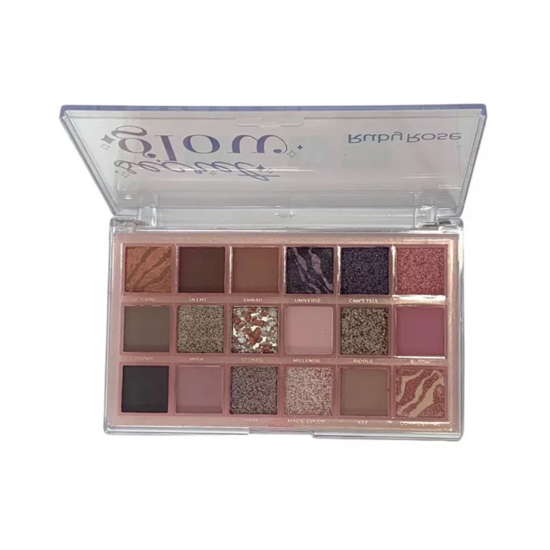 Paleta De Sombras Secret Glow Ruby Rose Shopee Brasil