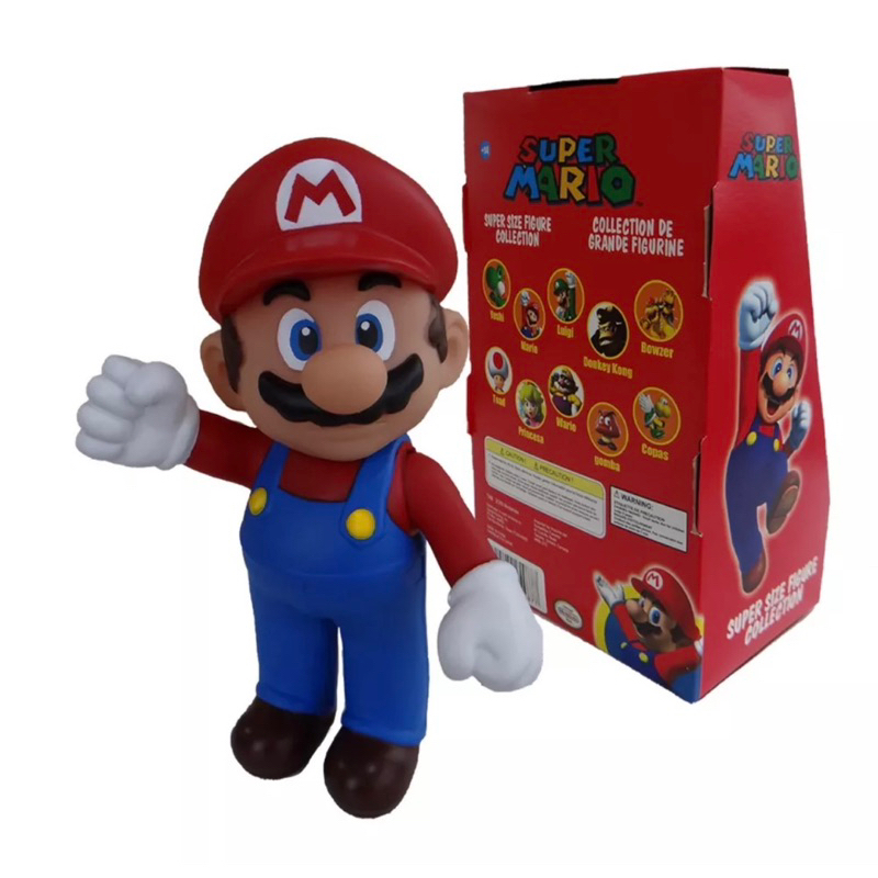 Boneco Super Mario Bros Grande Original Cole O Shopee Brasil