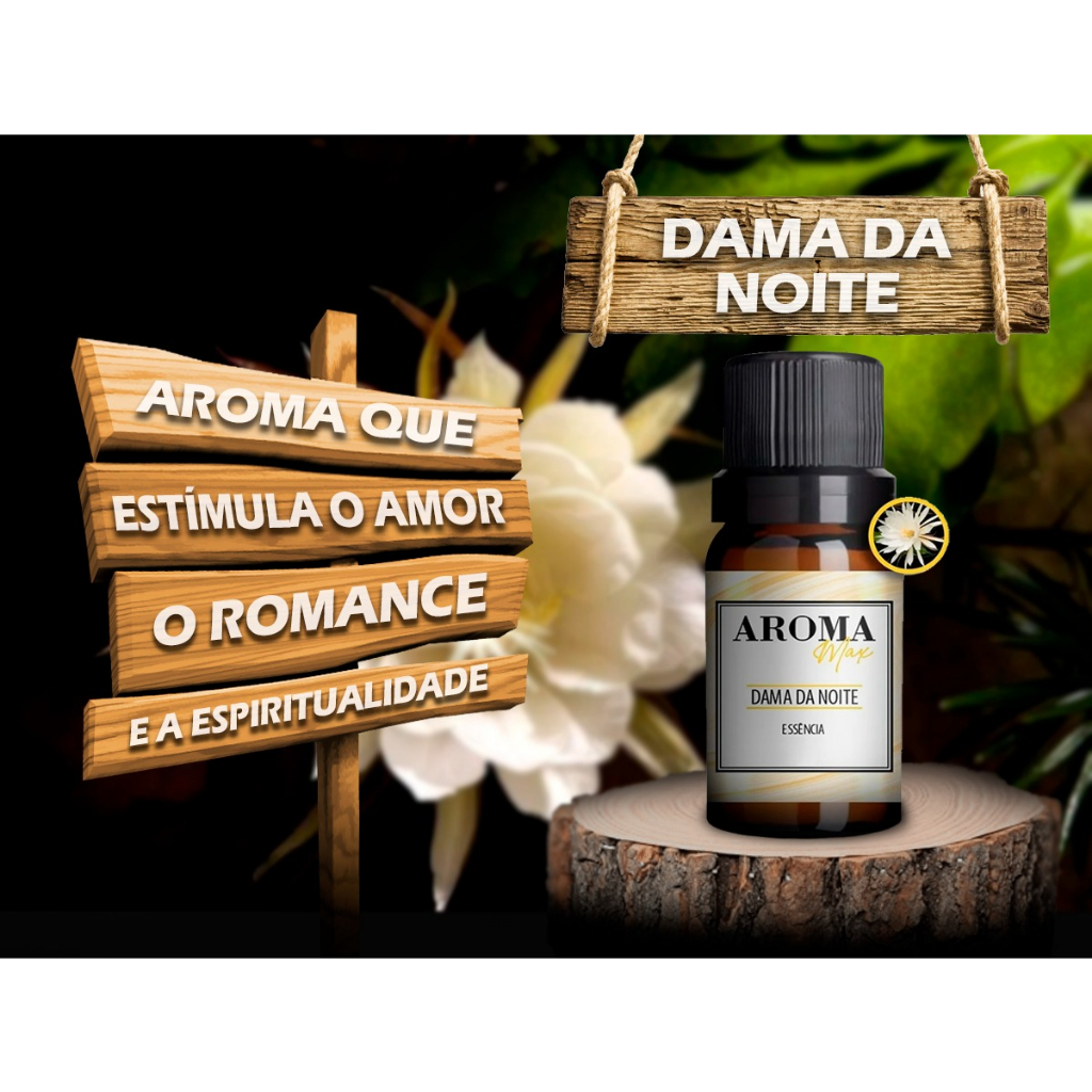 Ess Ncia Pura Concentrada Ml Para Aromatizador Aroma Dama Da Noite