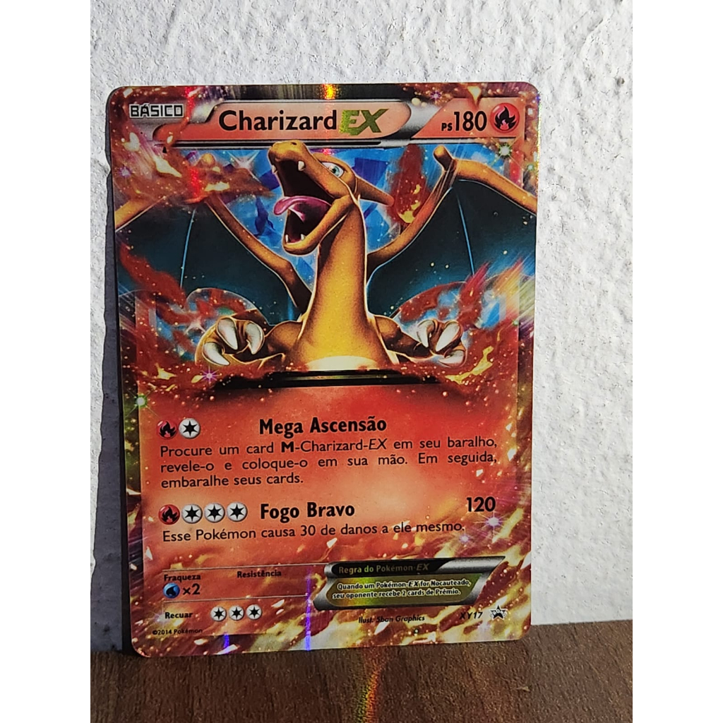 Carta Pok Mon Charizard Ex Cole O Xy Promos Shopee Brasil