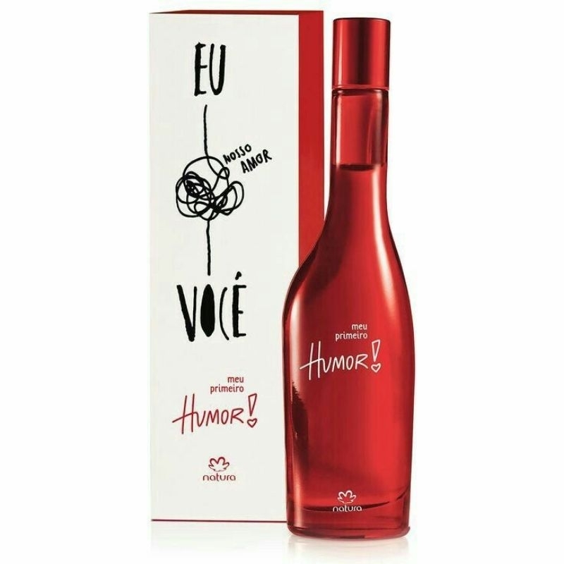 Perfume Natura Meu Primeiro Humor Feminino 75ml Humor Vermelho