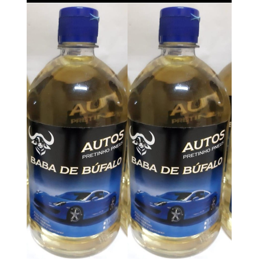 Kit Pretinho Baba De Camelo Automotivo Ml Pneu Pretinho Acessorio