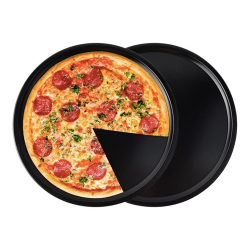 Forma De Pizza Assadeira Antiaderente Bandeja Resistente Cm Shopee