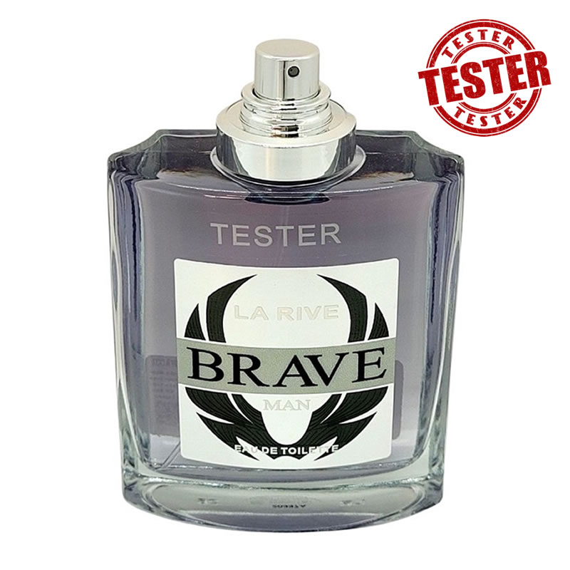 Perfume Brave Man La Rive Masculino Ml Edt Novo Tester Sem Tampa E