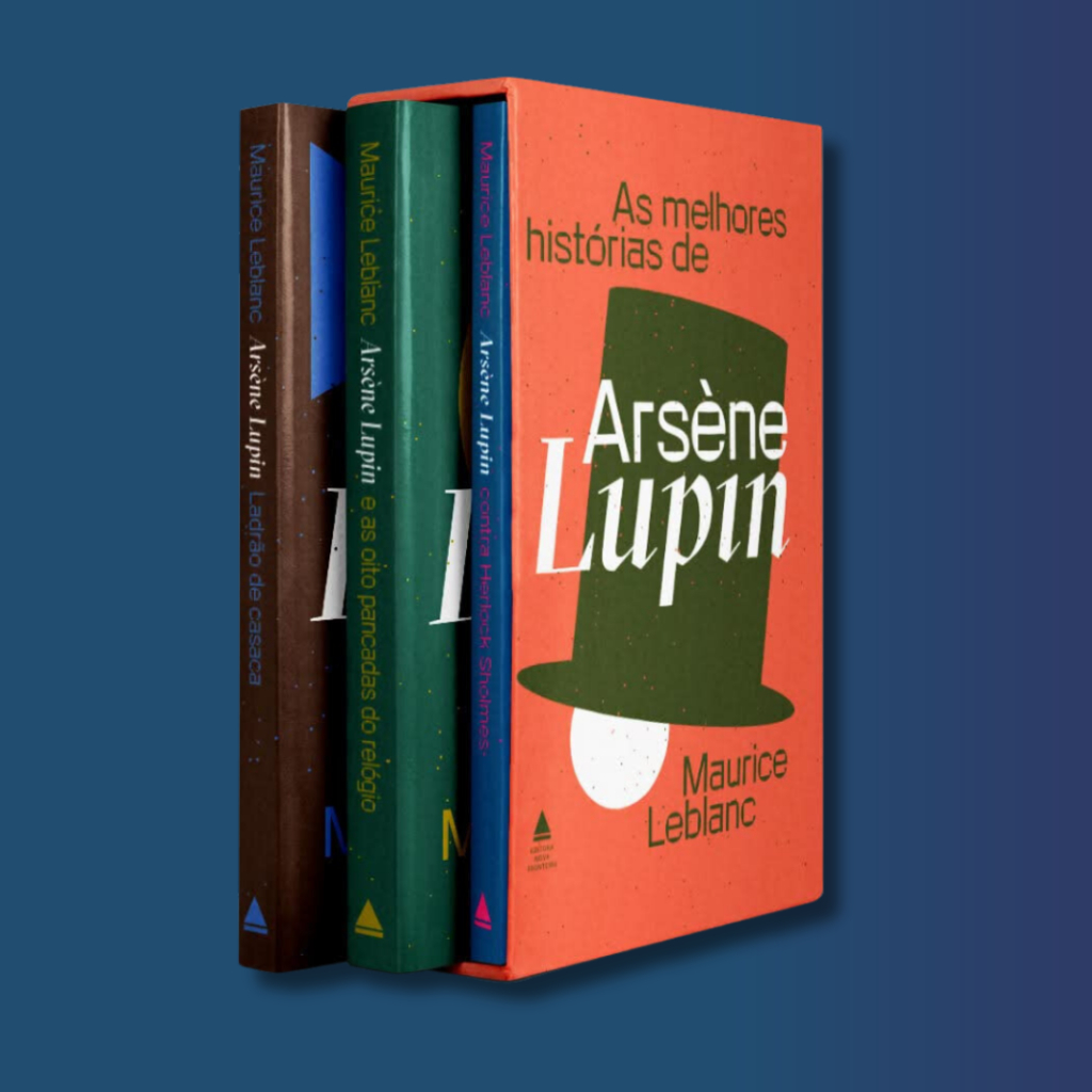 Box As Melhores Histórias de Arsène Lupin O ladrão de casaca Capa