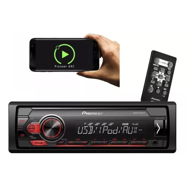 Som Automotivo Pioneer Mvh S Bt Usb E Bluetooth Shopee Brasil