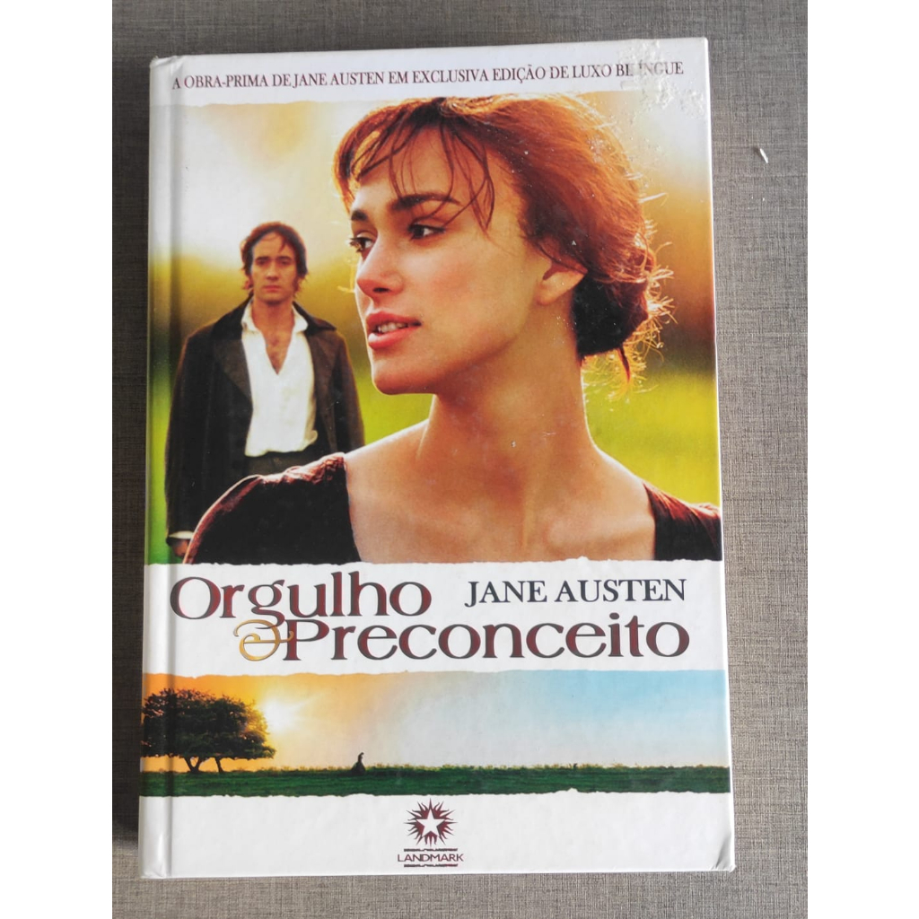 Livros Orgulho E Preconceito Jane Austen Capa Dura Bilingue Shopee Brasil