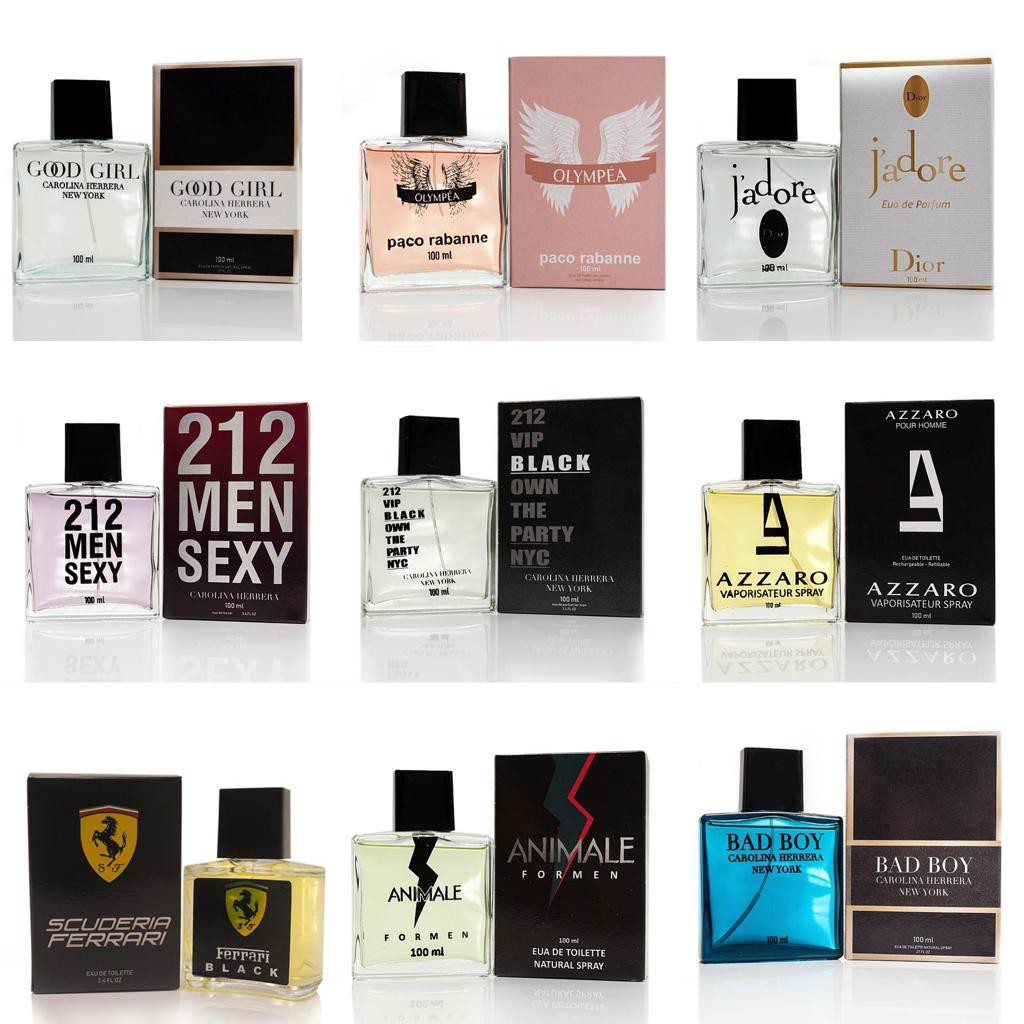 Kit 10 Perfumes Importados 100ml Masculino E Feminino Shopee Brasil