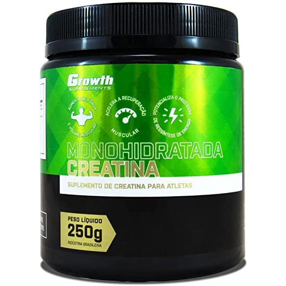 Creatina Monohidratada G Growth Suplementos Shopee Brasil