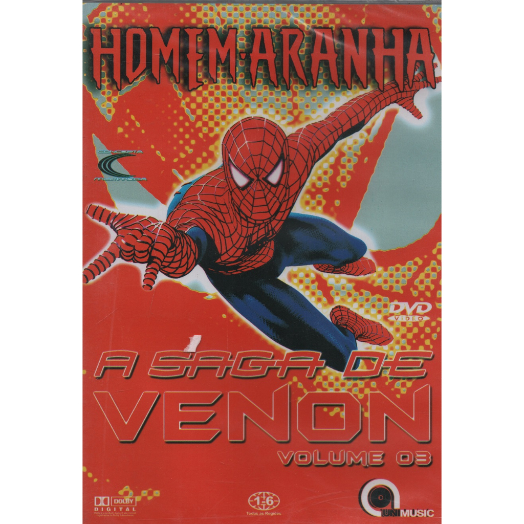 Dvd Homem Aranha A Saga De Veron Vol Dublado Shopee Brasil