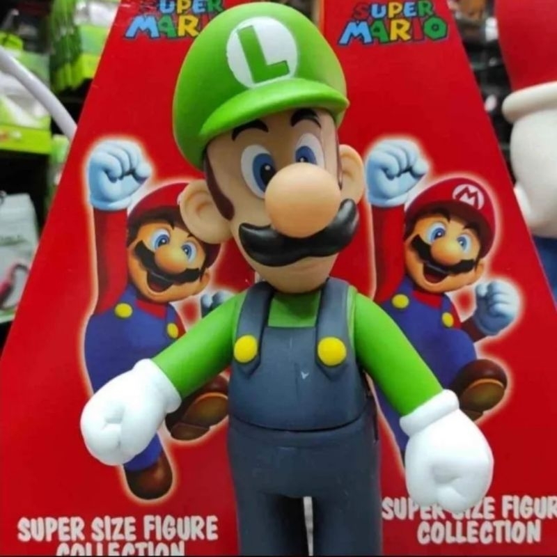 Boneco Articulado Luigi Super Mario Shopee Brasil