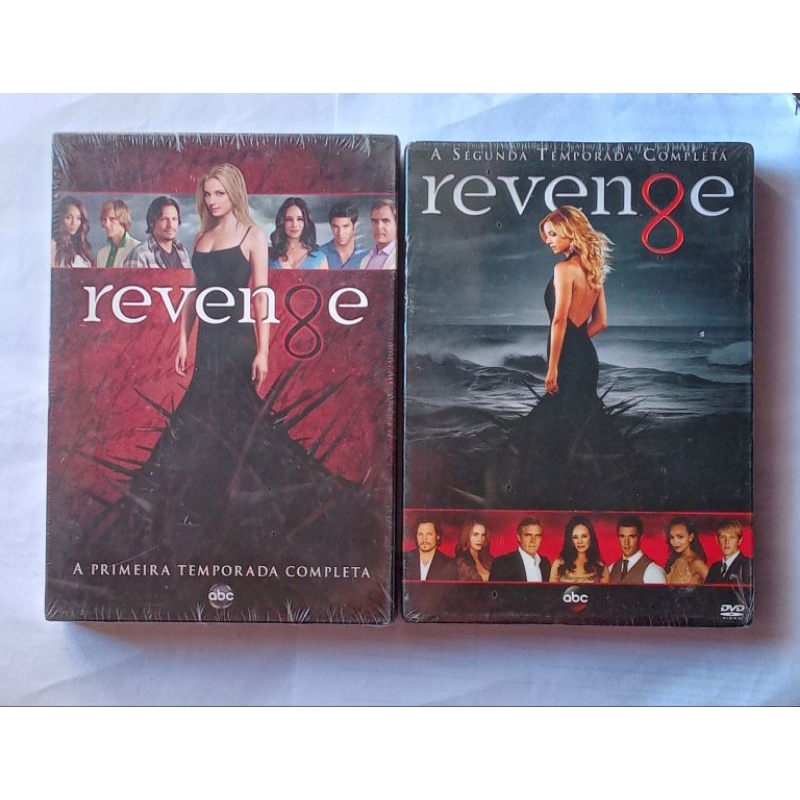 KIT 2 BOX DVD REVENGE A PRIMEIRA E SEGUNDA TEMPORADA COMPLETA