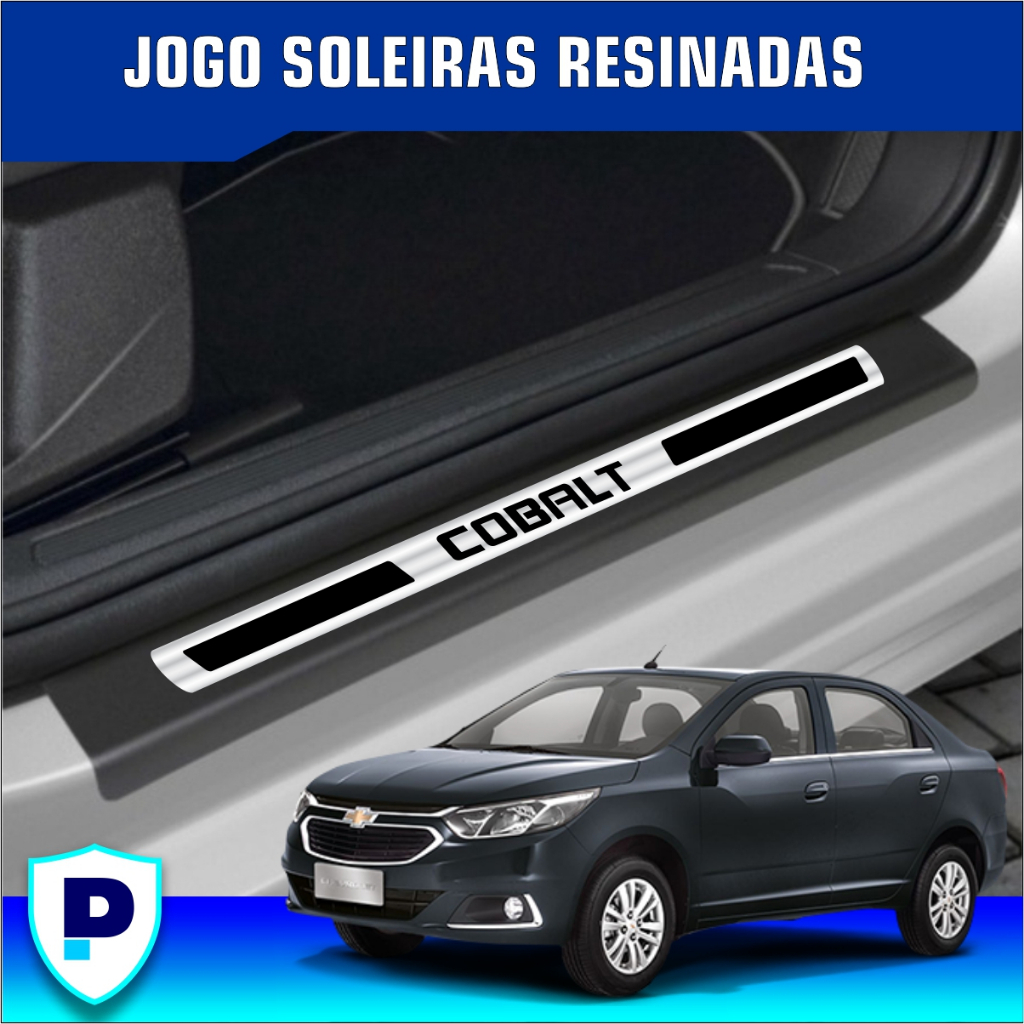 Soleira Resinada Chevrolet Cobalt Kit Shopee Brasil