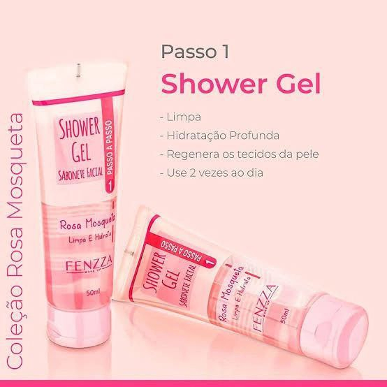 Sabonete Facial Fenzza Rosa Mosqueta Shopee Brasil