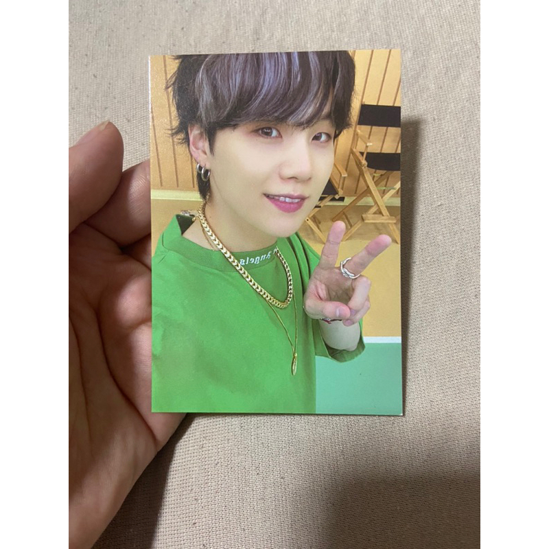 BTS SUGA Yoongi Photocard Butter Cardigan Shopee Brasil