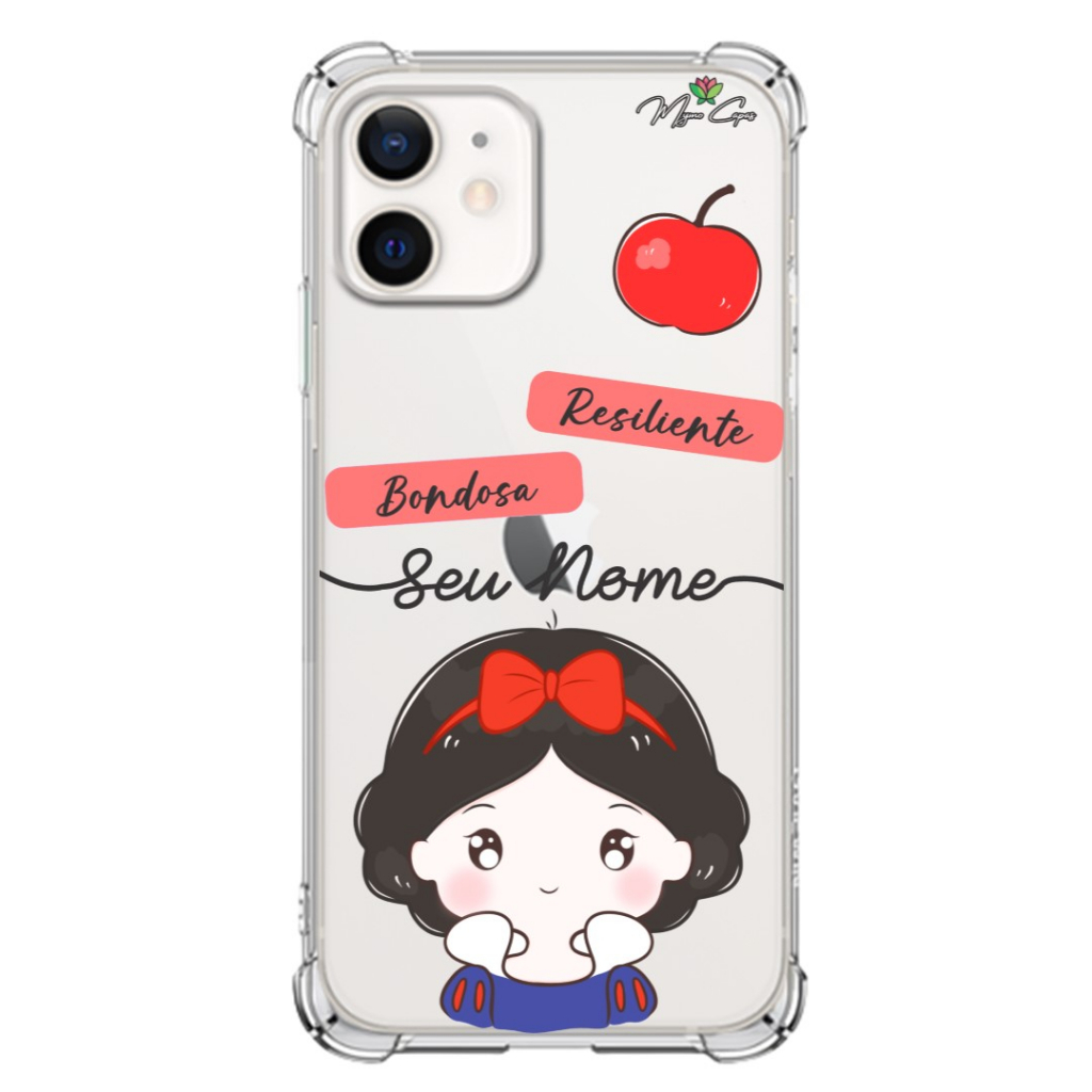 Capa Capinha De Celular Personalizada Princesas Bondosa E Resiliente