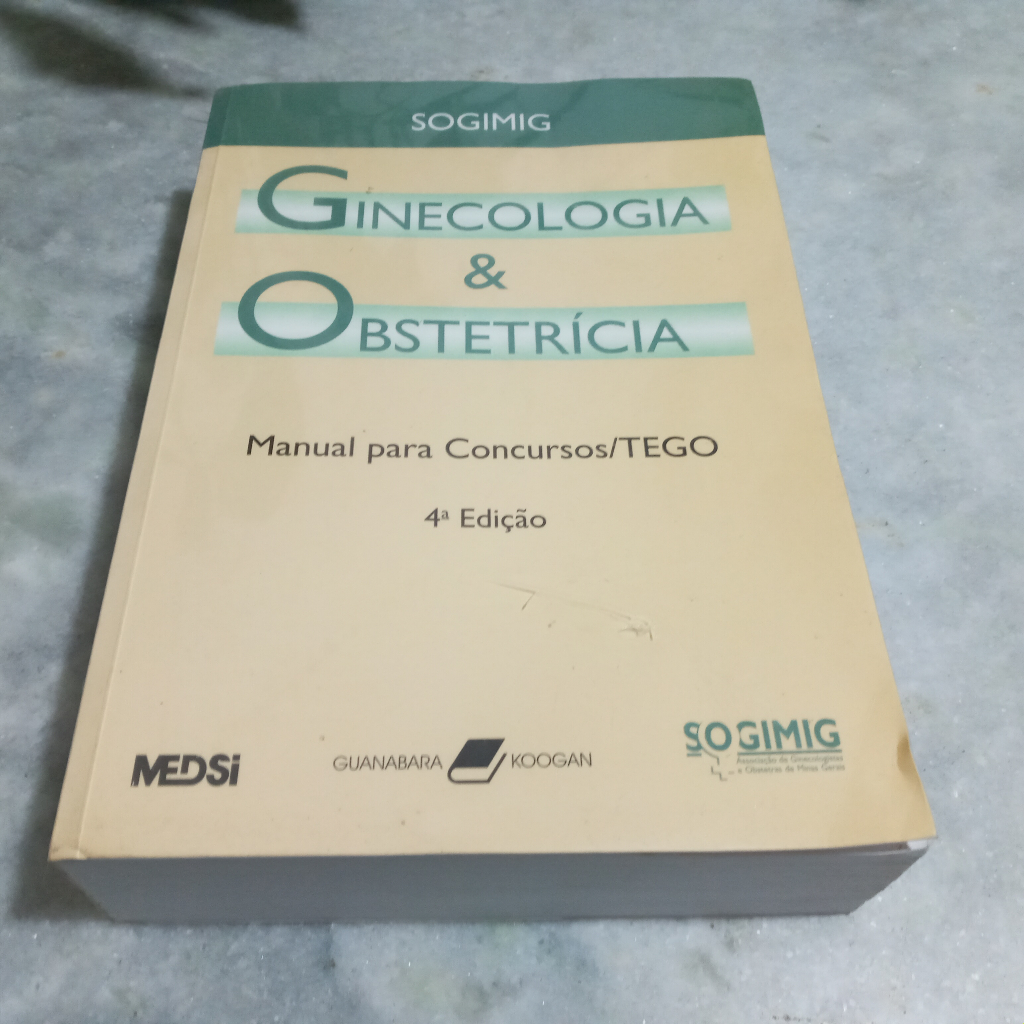 Livro Ginecologia E Obstetr Cia Manual Para Concurso Tego