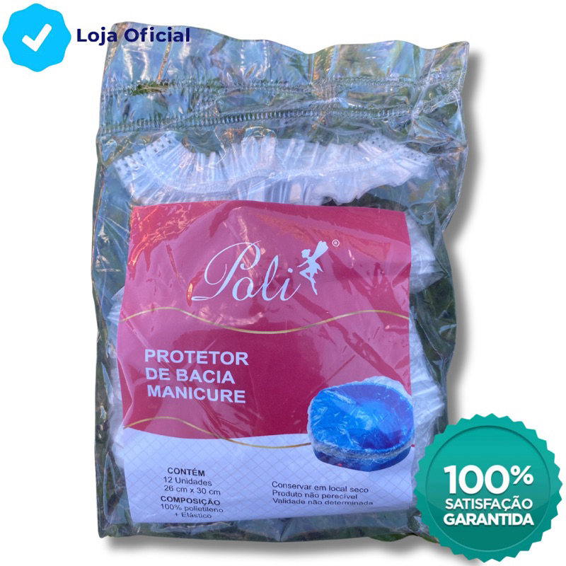 Protetor Bacia Manicure Embalagem Unidades Shopee Brasil