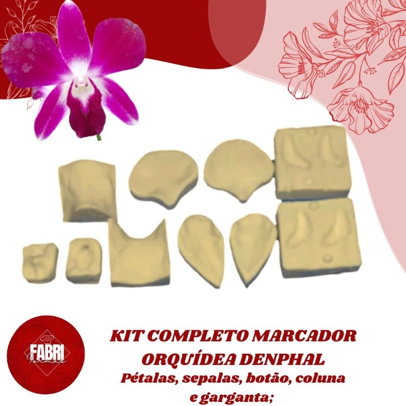 MARCADORES COMPLETO DA ORQUIDEA DENPHAL Shopee Brasil