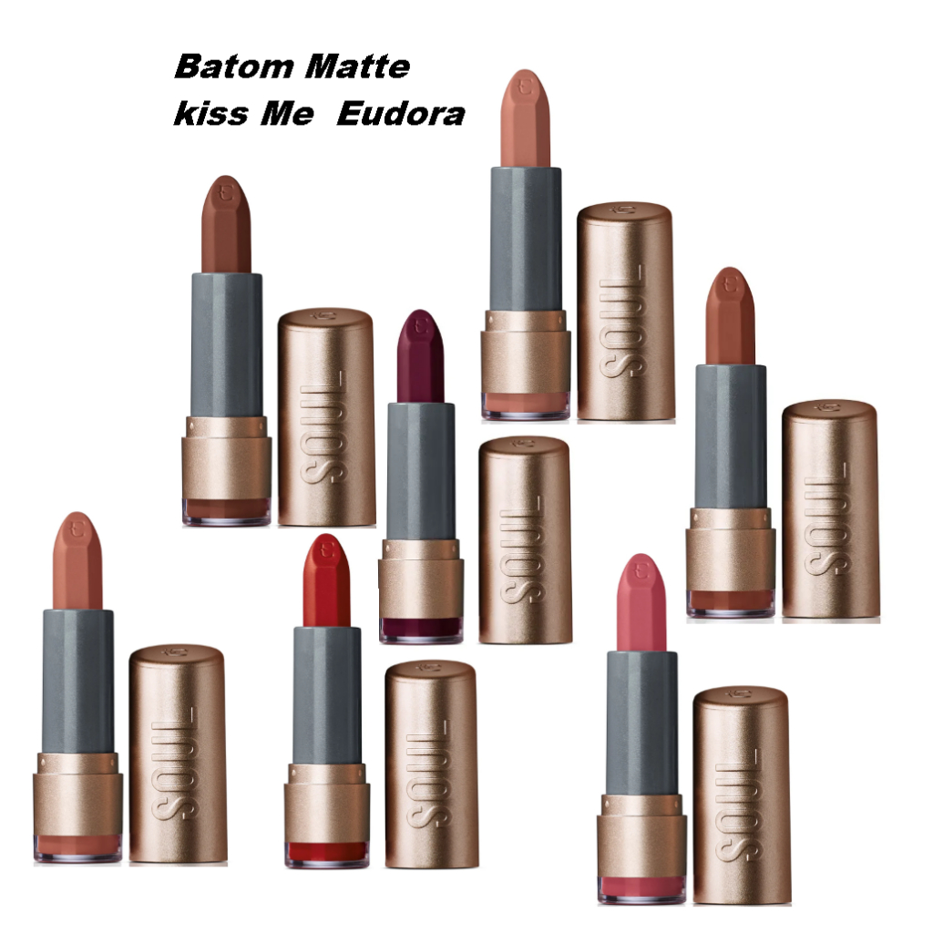 Batom Me Matte Kiss Eudora G Shopee Brasil