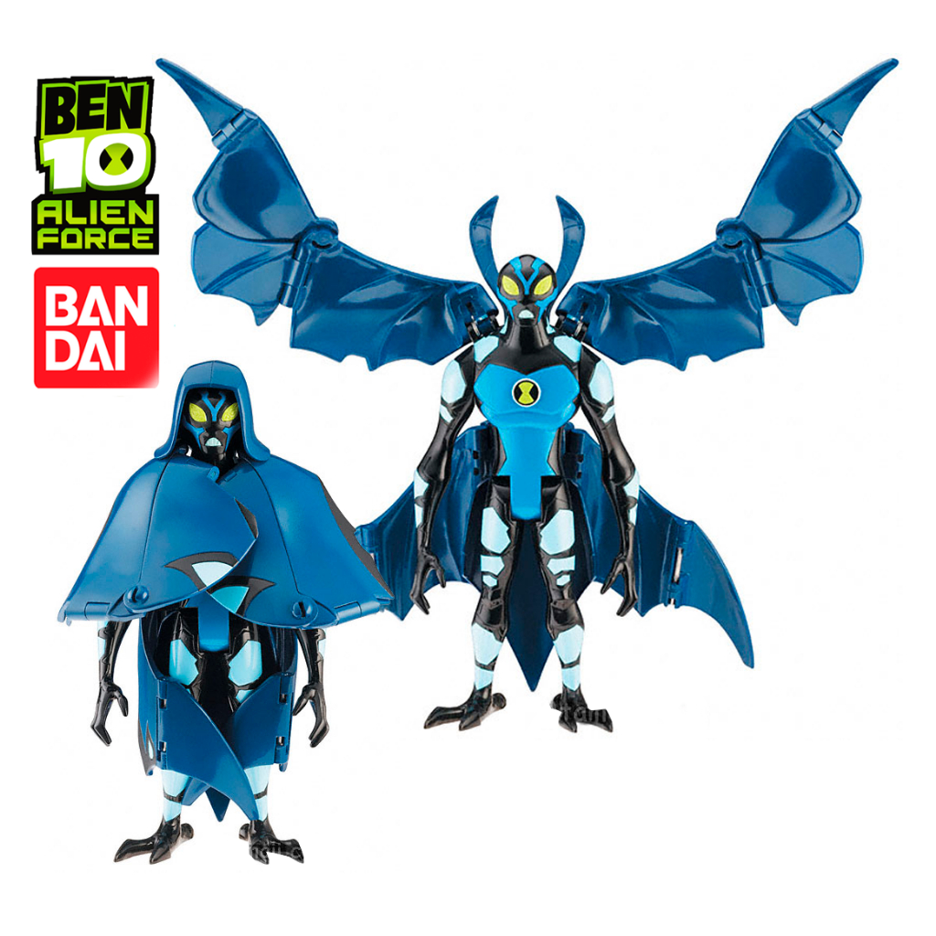 Raro Boneco Ben 10 Friagem DNA Alien Heroes Original Bandai Shopee