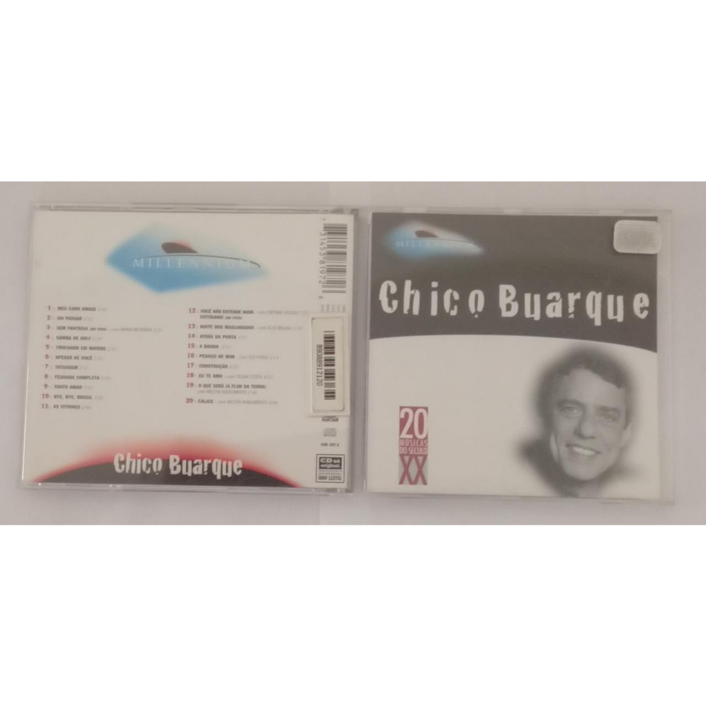 Cd Chico Buarque Millennium Shopee Brasil