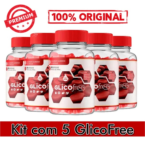 Kit Glicofree Para Controle Da Glicose C Psulas Original