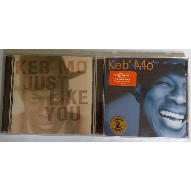 Kit Cds Keb Mo Just Like You Slow Down Importado Shopee Brasil