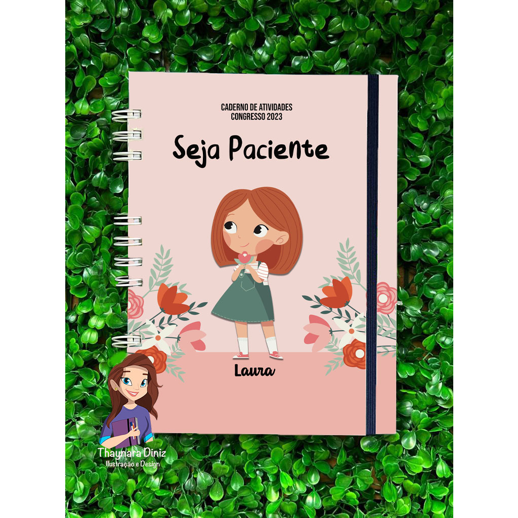 Caderno Infantil Congresso Seja Paciente Shopee Brasil