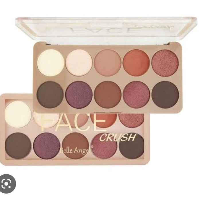 Paleta De Sombra Nude Face Crush Belle Angel Cores Shopee Brasil