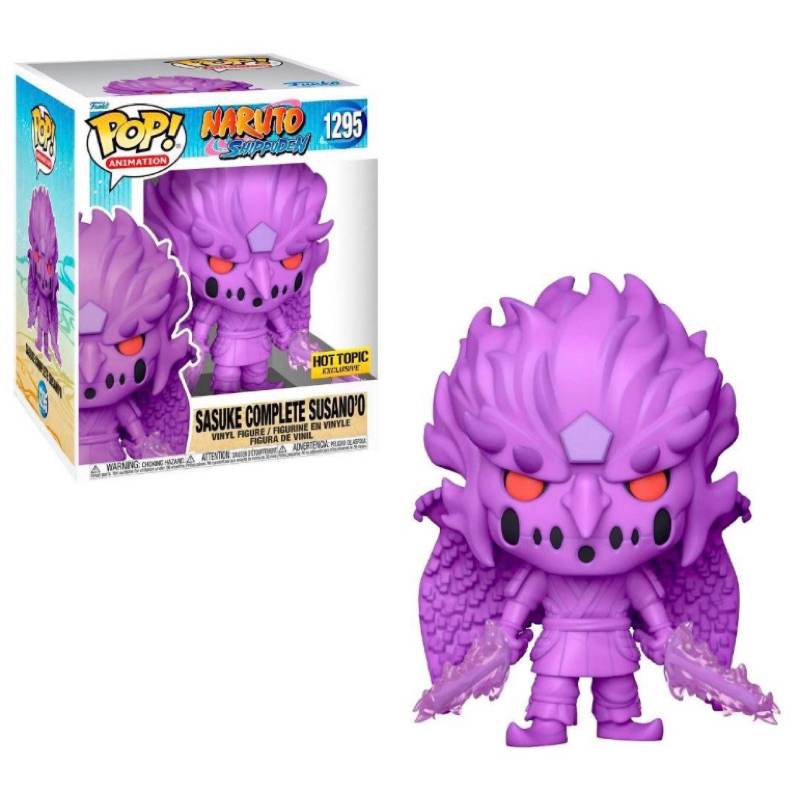 Funko Pop Naruto Shippuden Sasuke Complete Susanoo 1295 Hot Topic