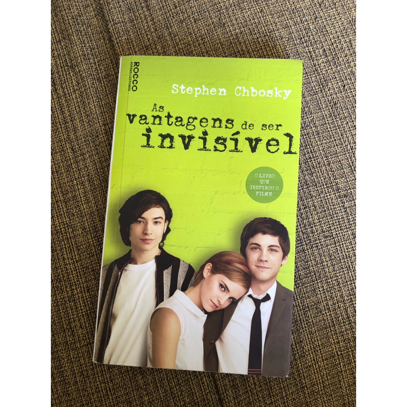 LIVRO AS VANTAGENS DE SER INVISIVEL Shopee Brasil