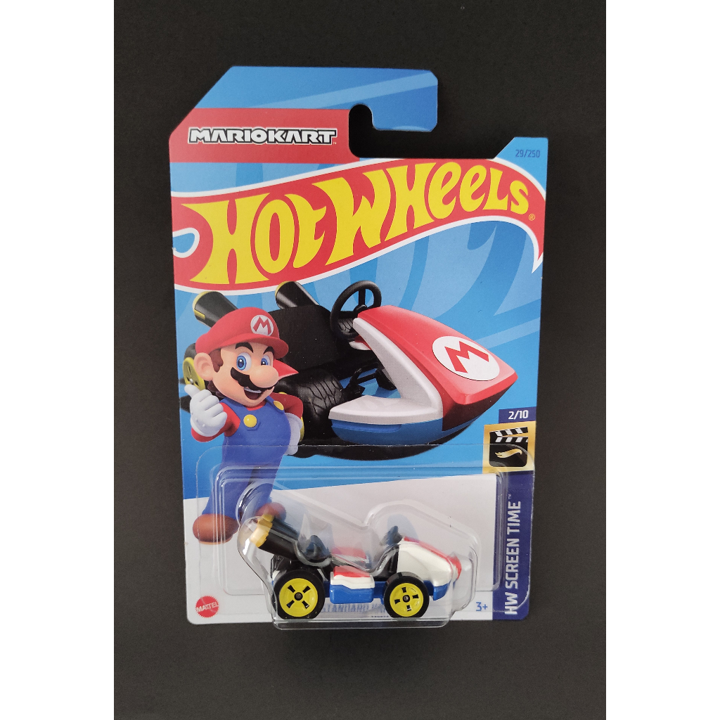 Carrinho Hot Wheels Standard Kart Mario Shopee Brasil