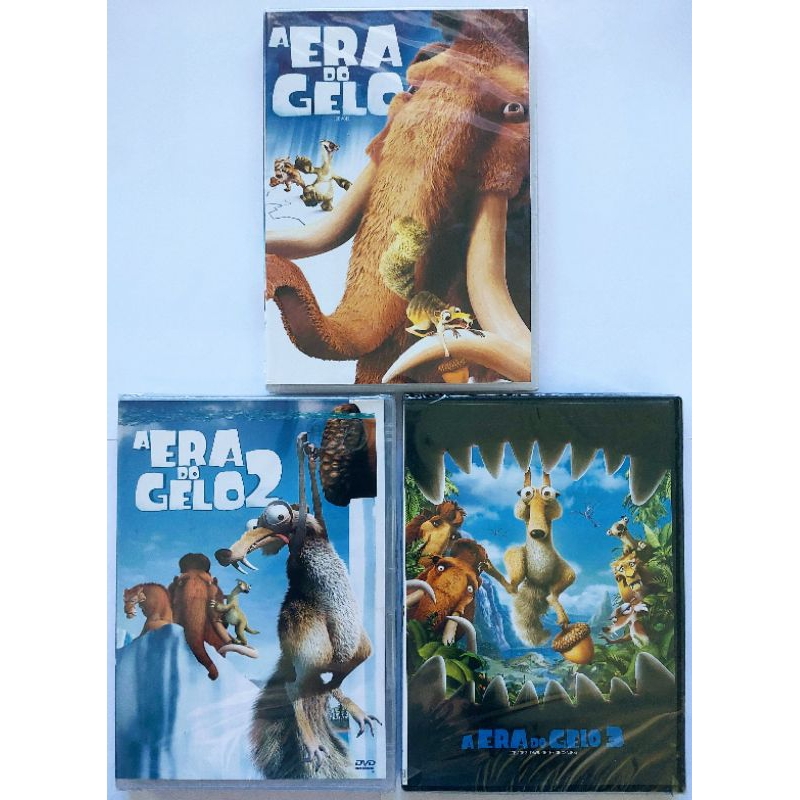 Dvd A Era Do Gelo A Trilogia Lacrados E Originais Shopee Brasil