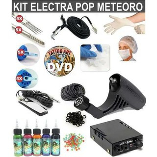 Kit Tatuagem Completo Master M Quina Electra Pop Shopee Brasil