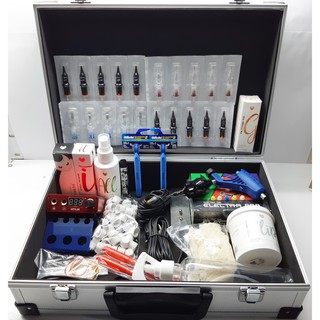 Kit Tatuagem Tattoo Completo Electra Pop Cartucho Maleta Shopee