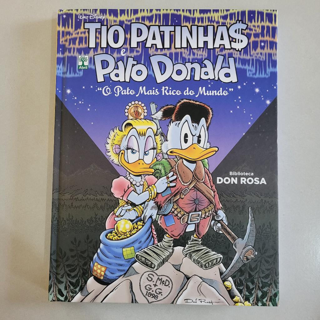 Tio Patinhas E Pato Donald O Pato Mais Rico Do Mundo Shopee Brasil