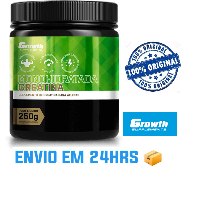 Creatina Monohidratada Growth G G Original Growth Supplements