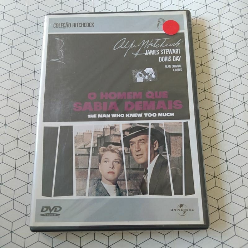 Dvd Original Lacrado O Homem Que Sabia Demais Alfred Hitchcock