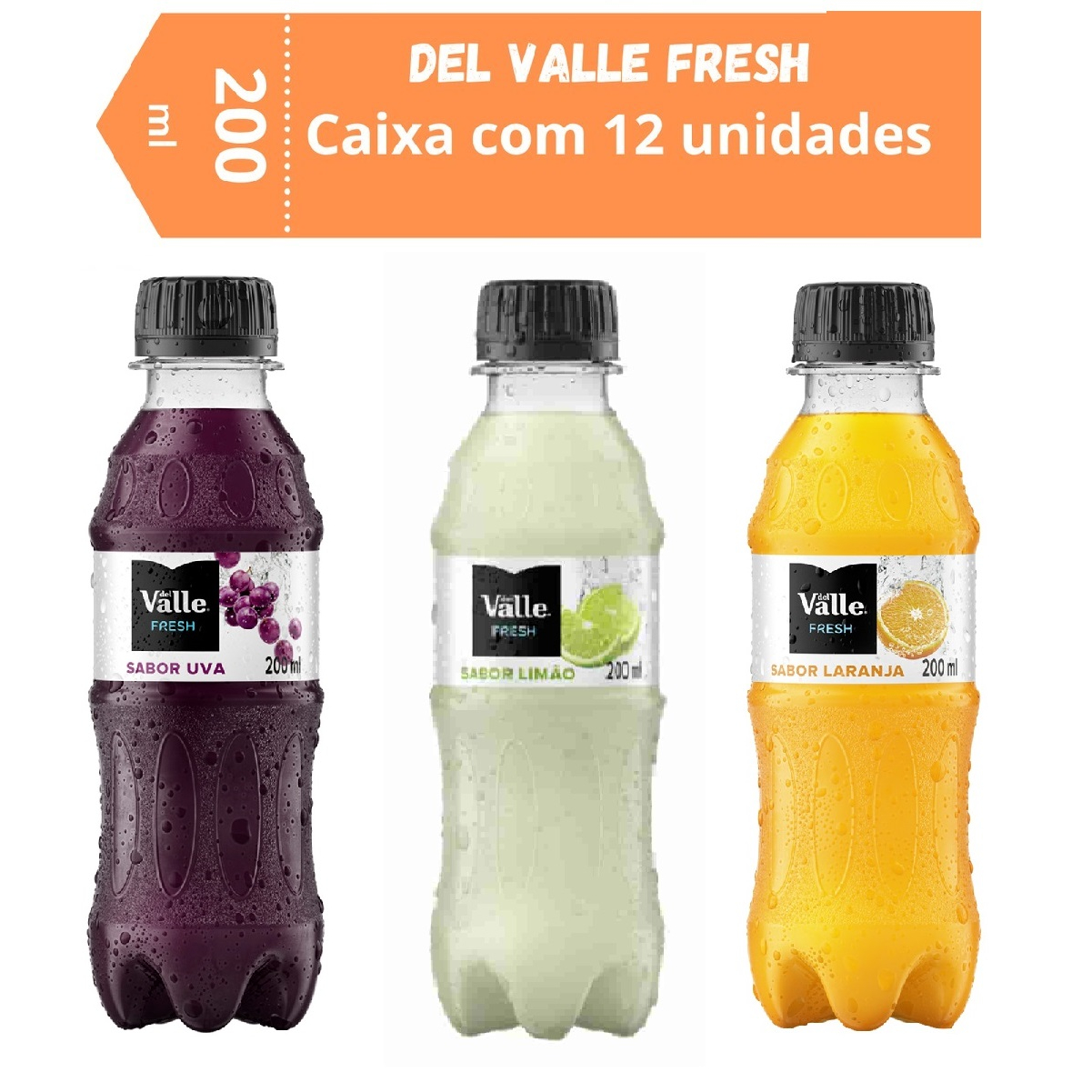 Suco Del Valle Fresh Pet Ml X Unidades Escolha O Sabor