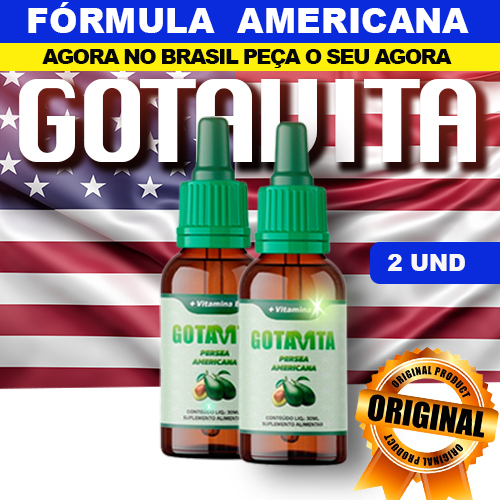 Oportunidade Unica Frascos Gota Vita Original Formula Americana Para