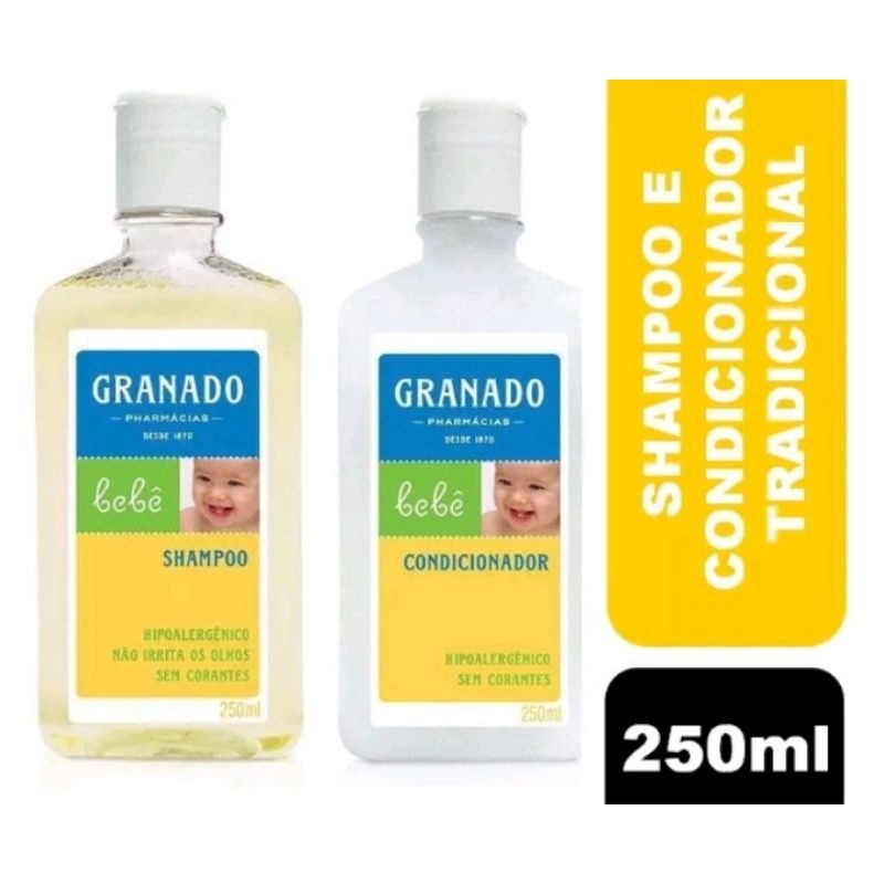 Kit Banho Granado Beb Shampoo Ml Condicionador Ml Shopee