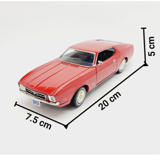 Miniatura Ford Mustang Sportsroof 1971 1 24 Metal Coleção Shopee Brasil