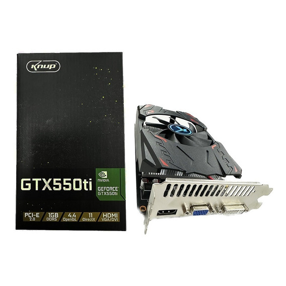 pLaca de vídeo Nvidia Knup GeForce GTX 500 Series GTX 550 Ti KP