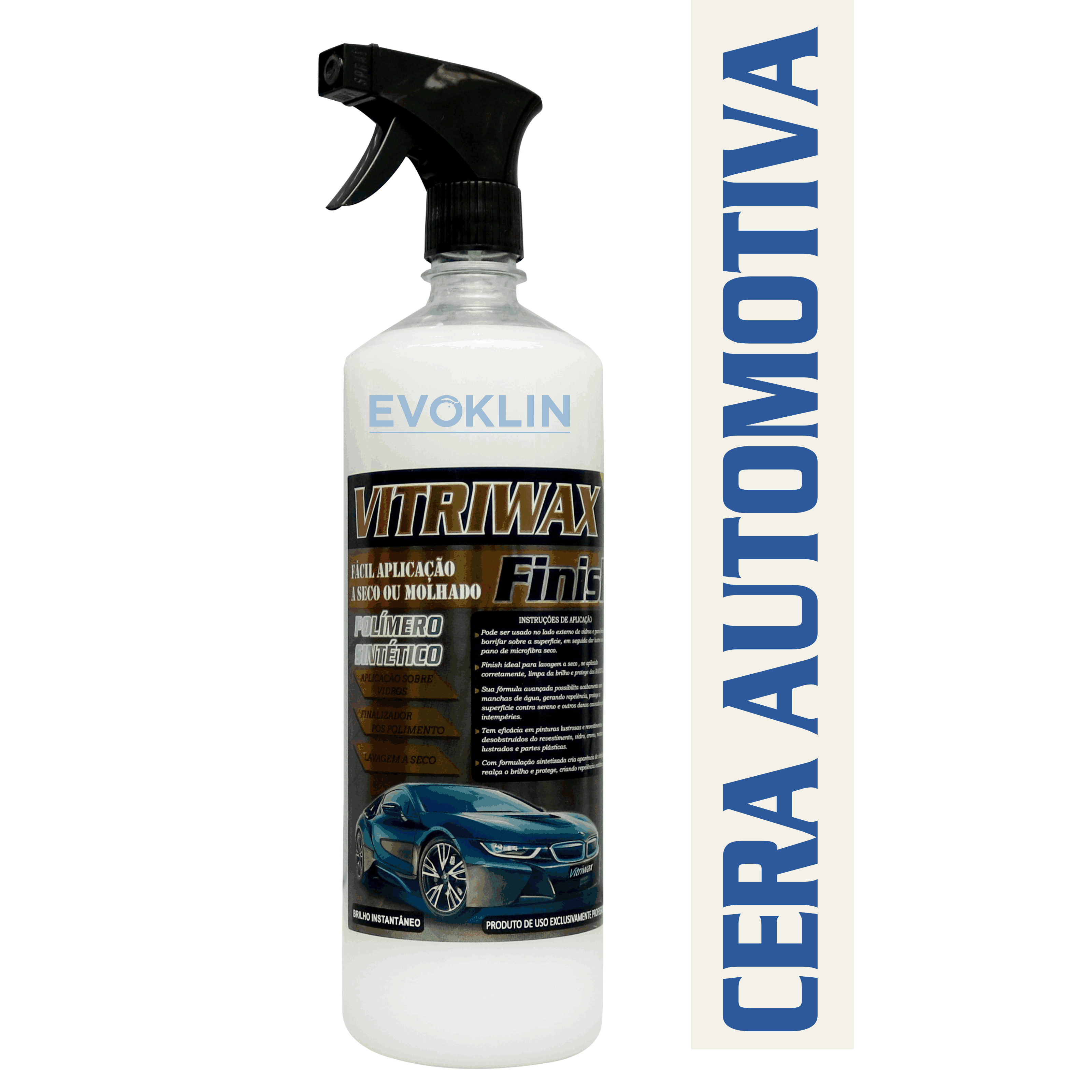 Cera Automotiva L Cristalizadora L Cera Para Carros L Vitriwax 1 Litro