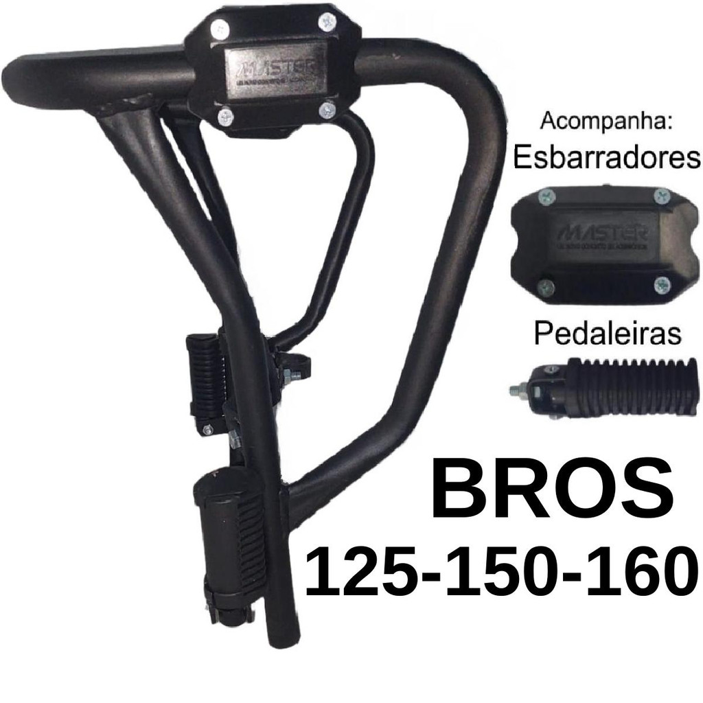 Protetor Para Bros Nxr Carenagem Tanque Motor Mata