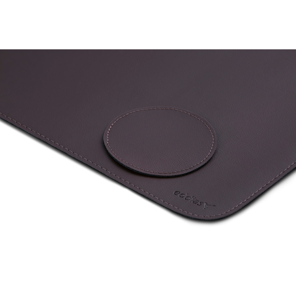 Mouse Pad Desk Pad Eddias Minimalista Mesa X Cm Em Couro Sintetico