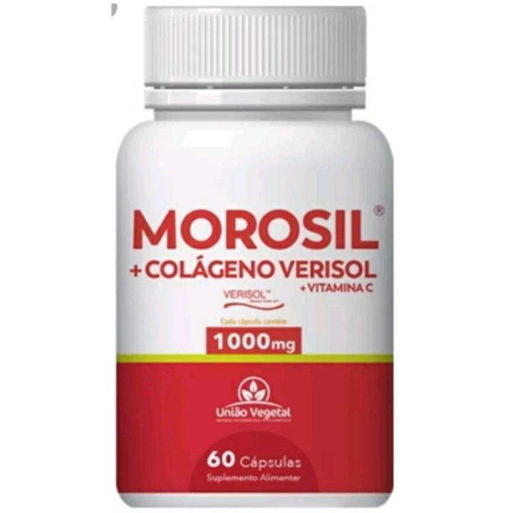 Morosil Colágeno Verisol Vitamina C 1000 mg 60 Cápsulas União