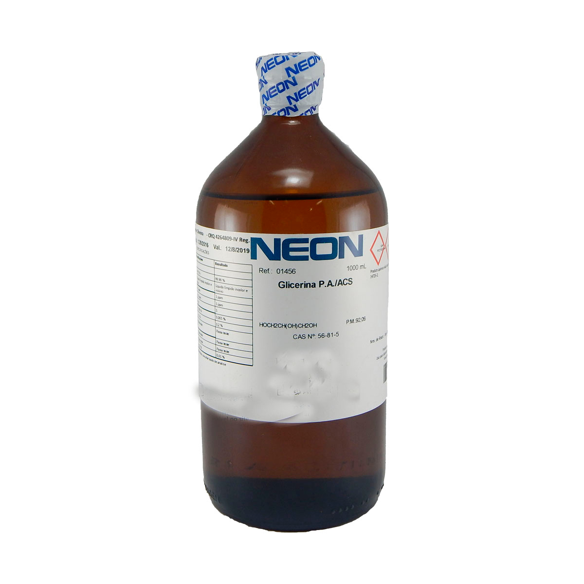 Glicerina PA ACS 1000ML Neon Shopee Brasil